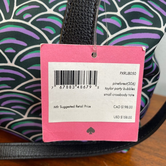 Kate Spade NWT Taylor Party Bubbles Small Crossbody Tote Handbag Travel … - Picture 5 of 8